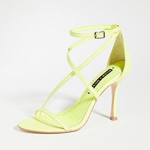 Alice + Olivia Deidra Sandals in Citron